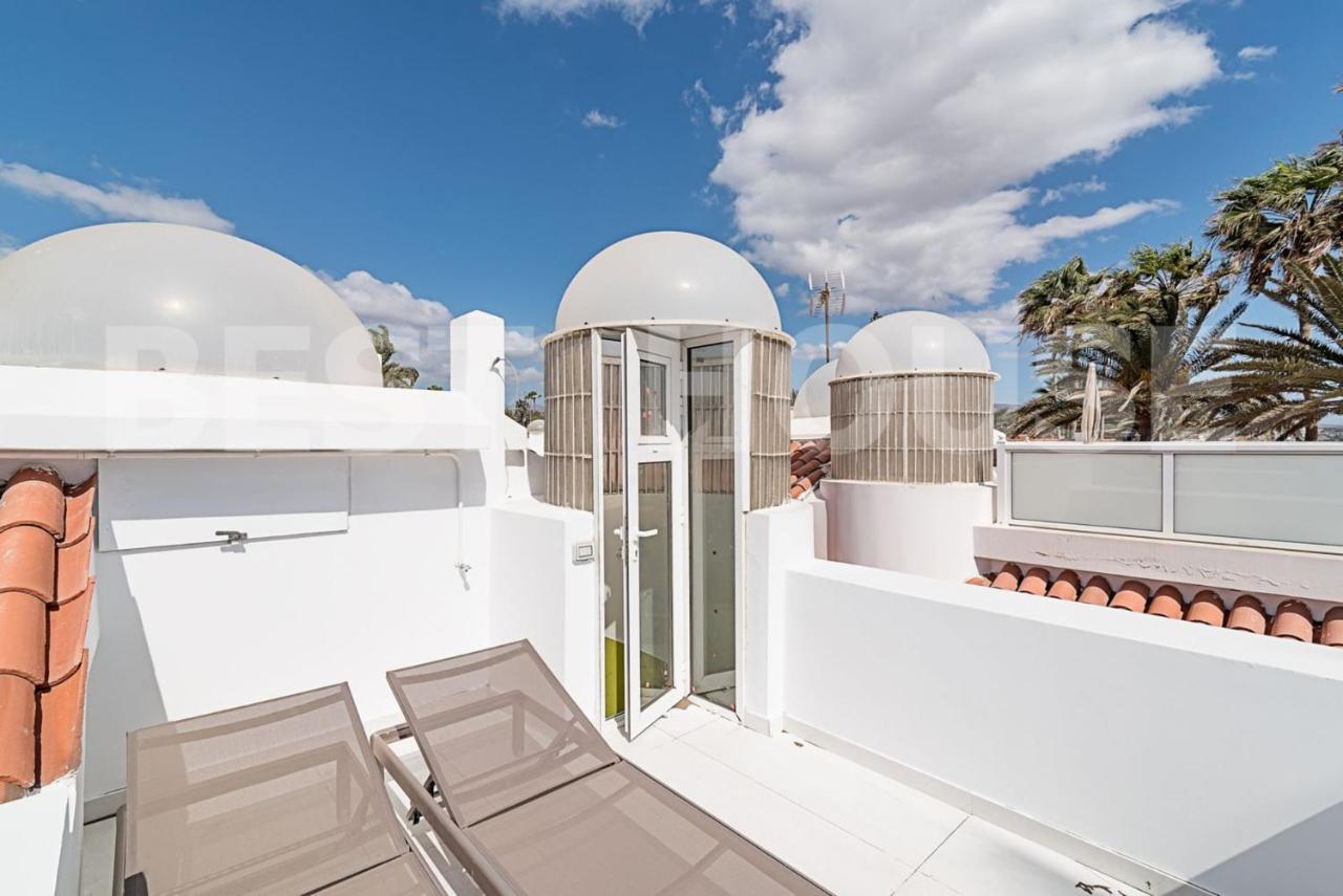 Stunning Bungalow At The Sand Dunes Of Maspalomas Playa del Ingles  Ngoại thất bức ảnh