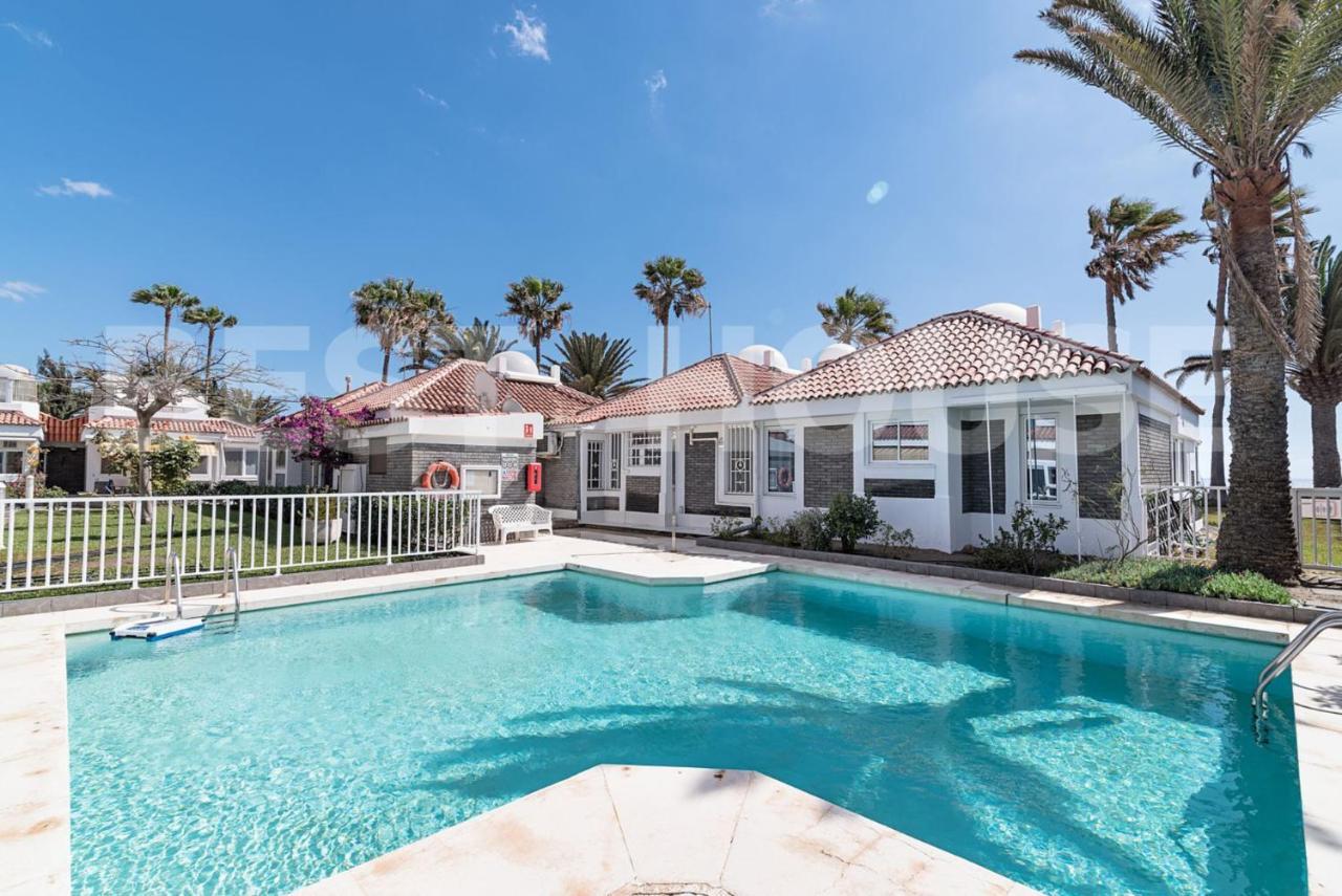 Stunning Bungalow At The Sand Dunes Of Maspalomas Playa del Ingles  Ngoại thất bức ảnh